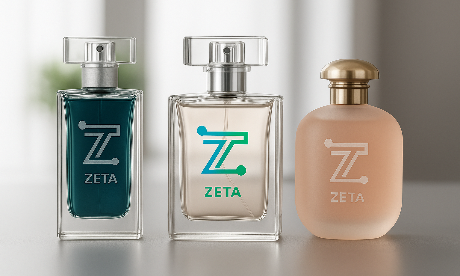Zeta Techsol Perfume Bottles